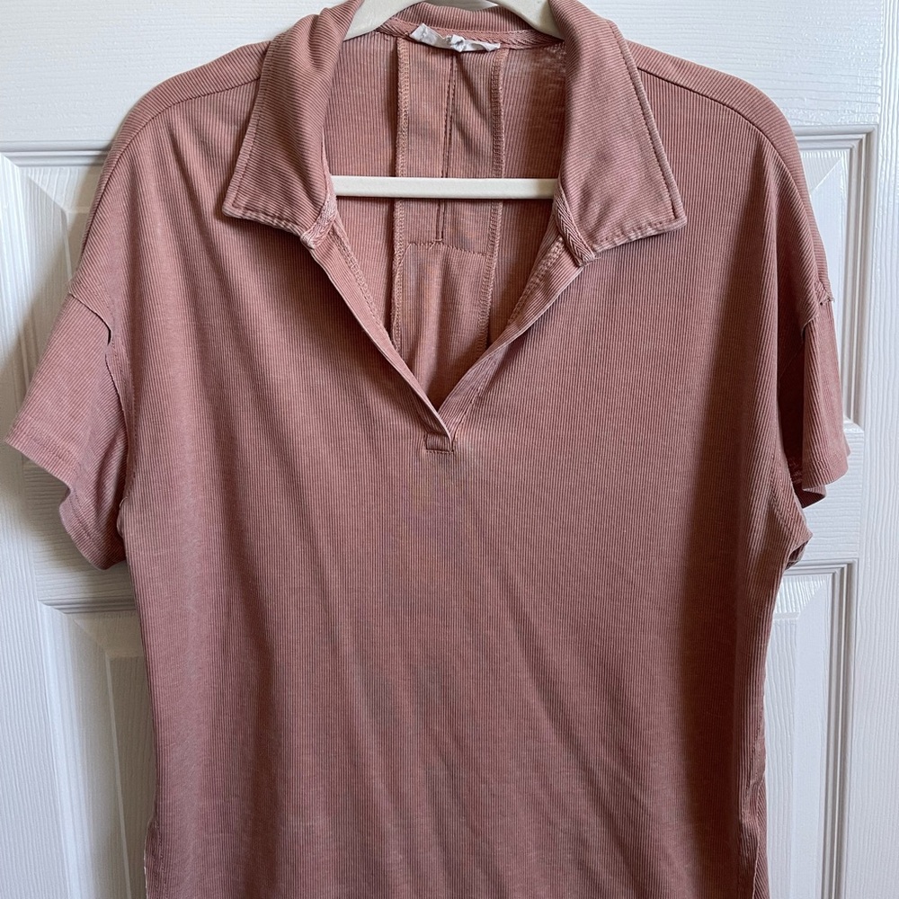 Women's Pink Polo Shirt